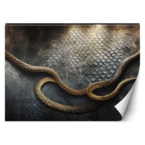 Fototapeta Feeby Złoty wąż 3D  350x245 1 szt