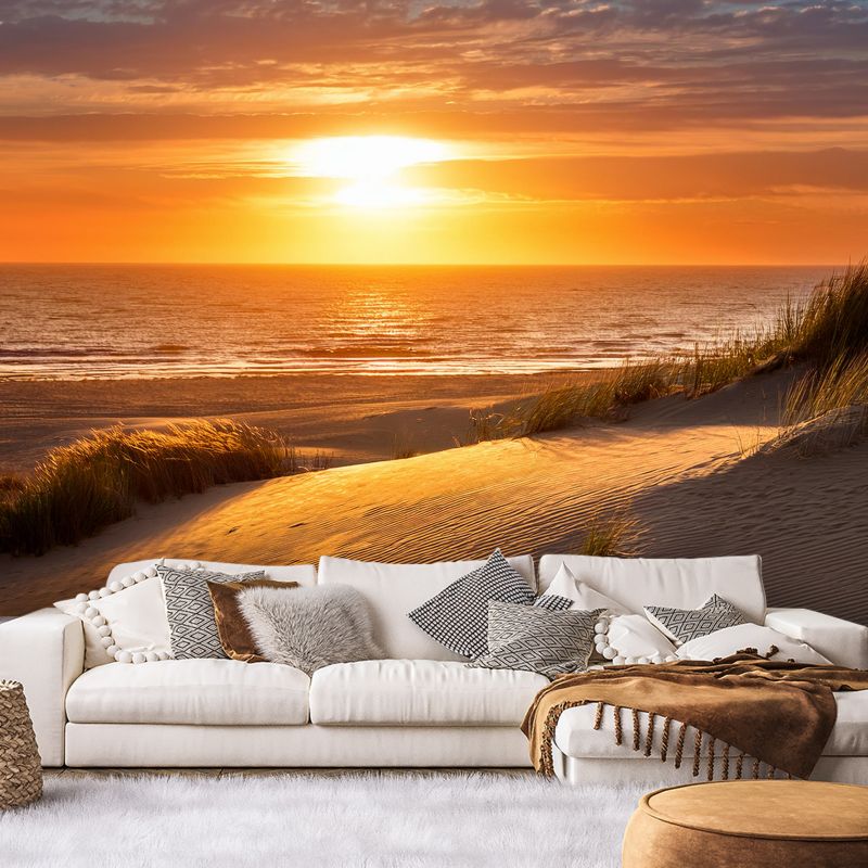 Fototapeta Feeby Zachód Słońca Plaża Natura  300x300 1 szt