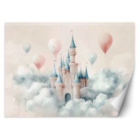 Fototapeta Feeby Zamek z balonikami w chmurach  100x70 1 szt