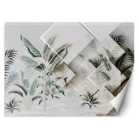 Fototapeta Feeby Zielone liście 3D  300x210 1 szt