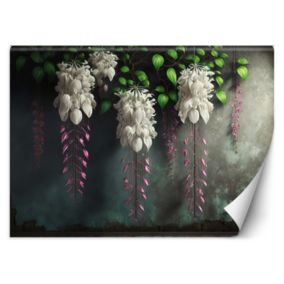 Fototapeta Feeby Zwisające kwiaty beton  150x105 1 szt