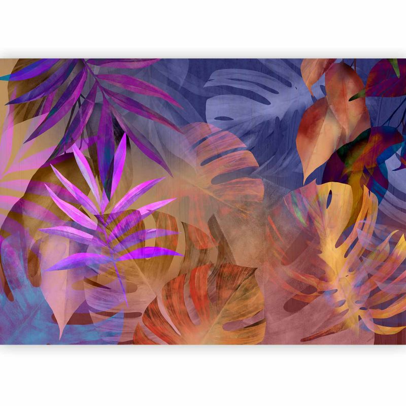 Fototapeta flizelinowa Artgeist 110g/m2 Liście wielokolorowa 400x280 (8 części) 10079ac rolka 1 szt
