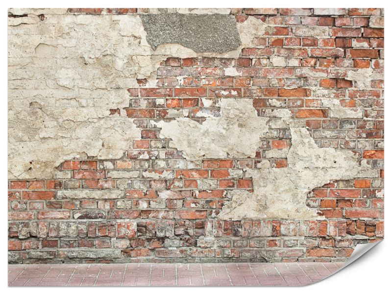 Fototapeta Muralo Ceglany Mur Abstrakcja Do Sypialni Nowoczesny 400x280 ...