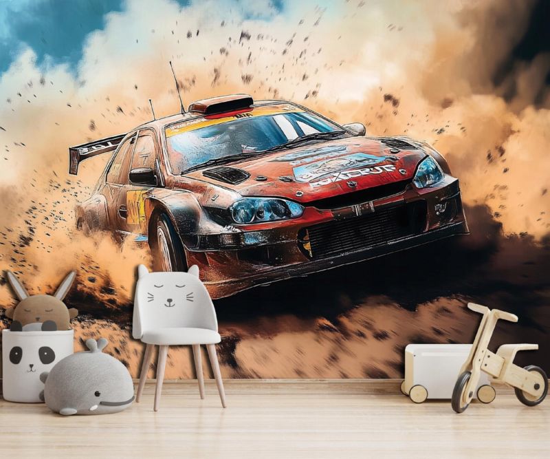 Fototapeta Na Flizelinie WALLARENA 250x175 cm Tapeta Dziecięca Dla Chłopca Auto 1 szt.