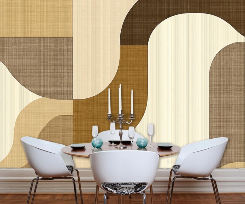 Fototapeta Na Flizelinie WALLARENA 300x210 cm Tapeta Do Sypialni Salonu Boho Beżowy 1 szt.