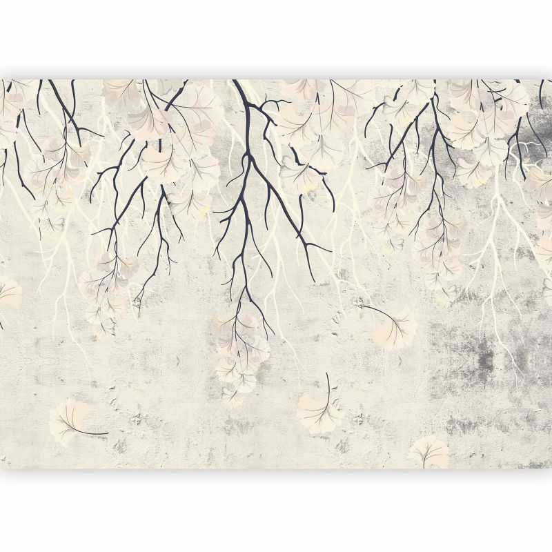 Fototapeta samoprzylepna Artgeist Kwiaty beżowa 343x245 (7 części) 0660ac rolka 1 szt