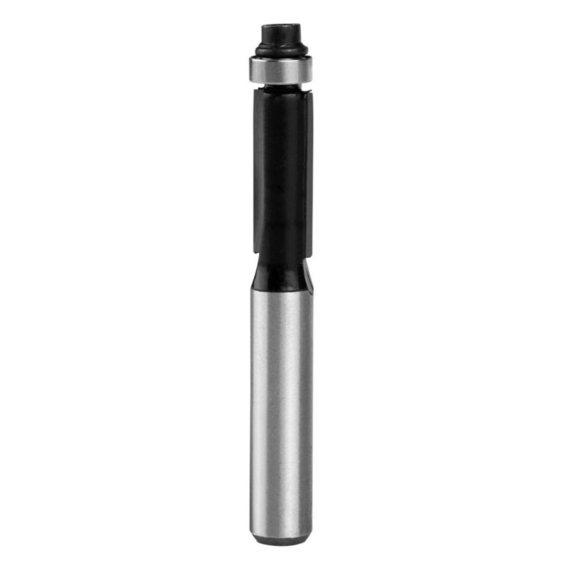 Frez do drewna GRAPHITE prosty z łożyskiem, widiowy, 8 x 19 mm, trzpień 8 mm 1 szt