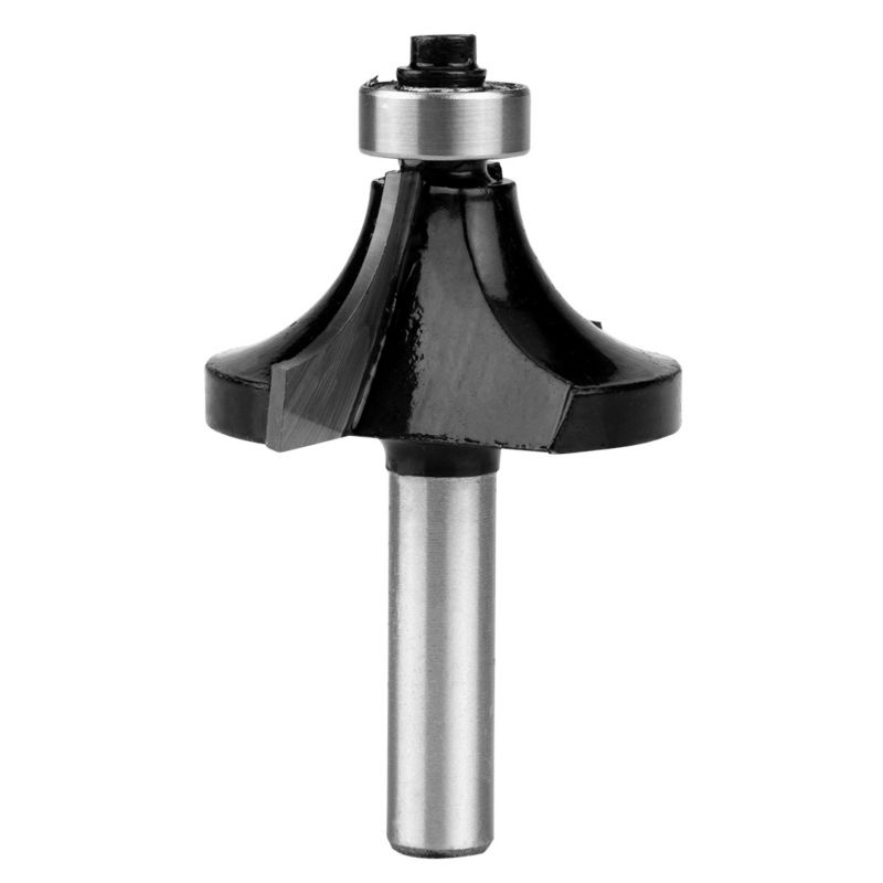 Frez do drewna GRAPHITE z łożyskiem, ozdobny, widiowy, 38.1 x 19mm, trzpień 8 mm 1 szt
