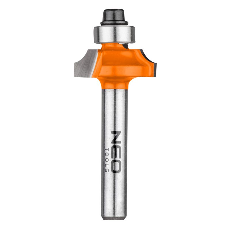 Frez do drewna NEO TOOLS, zaokrąglający, TCT, 19 x 6.5 mm, trzpień 6 mm 1 szt