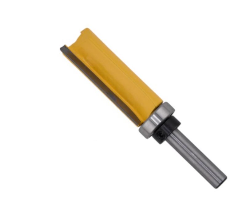 Frez do drewna prosty Kormax 19x50mm trzpień 8mm z łożyskiem dolnym 2Z (FD-PB-8-19-50) - 1 szt.