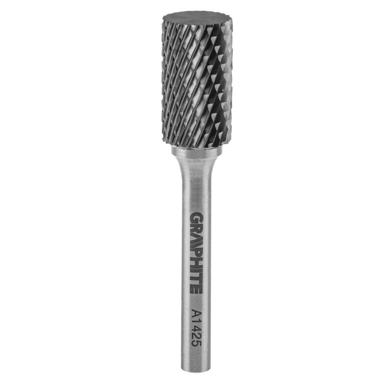 Frez do metalu GRAPHITE typ A (walcowy), 14 x 25 mm, trzpień 6 x 45 mm 1 szt