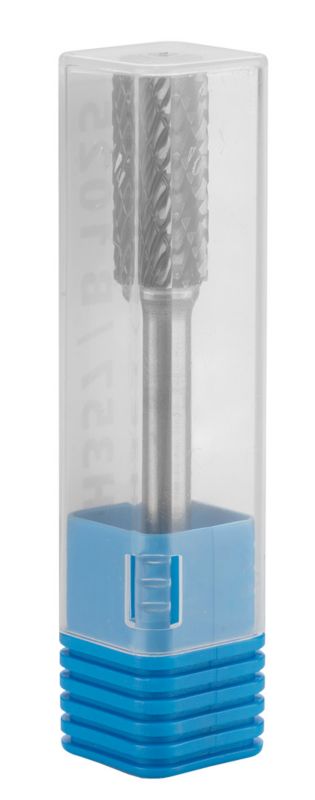 Frez do metalu GRAPHITE typ B (walcowy z ostrzami na górze), 10 x 25 mm, trzpień 6 x 45 mm 1 szt