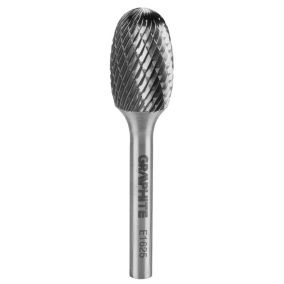 Frez do metalu GRAPHITE typ E (owalny), 16 x 25 mm, trzpień 6 x 45 mm 1 szt
