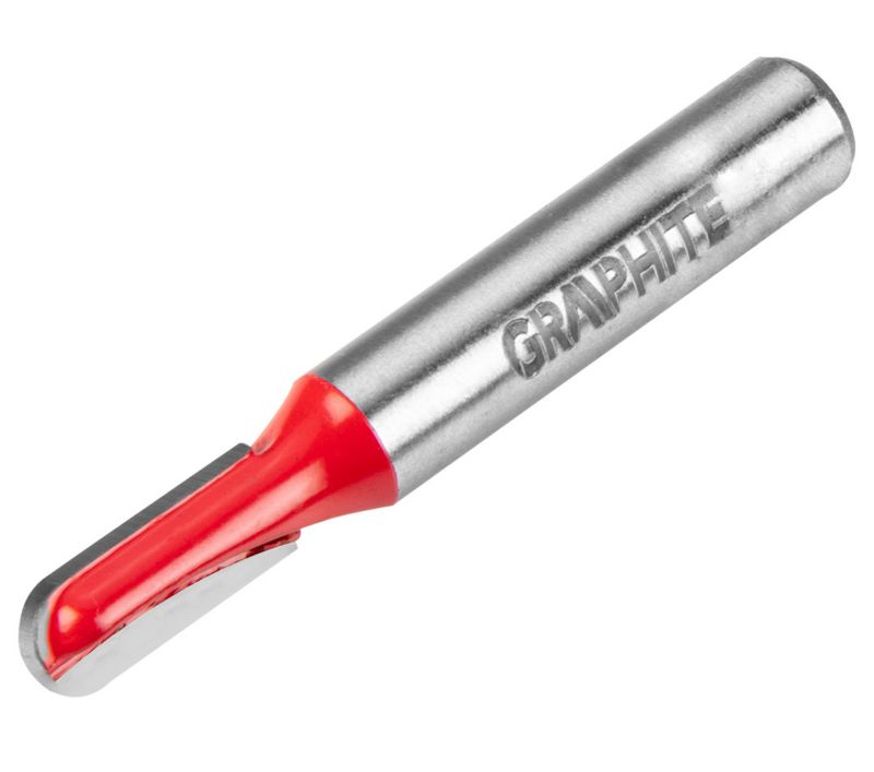 Frez do rowków GRAPHITE długi typu U, HM, 6.35 x 15.5 mm, trzpień 8 mm 1 szt