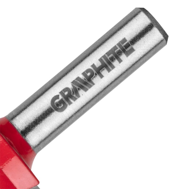Frez kształtowy GRAPHITE z łożyskiem, ozdobny, HM, 28.8 x 15.9 mm, trzpień 8 mm 1 szt