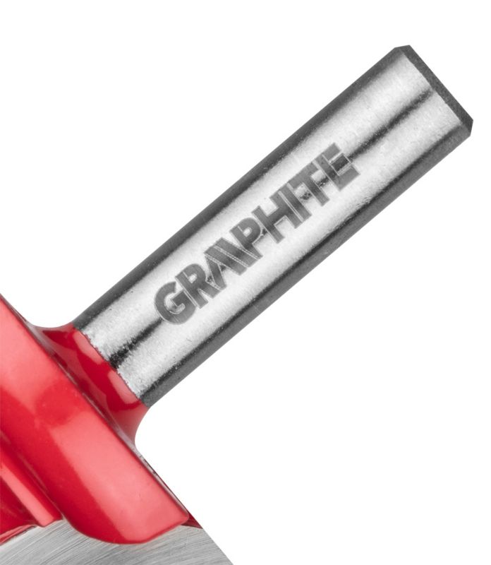 Frez kształtowy GRAPHITE z łożyskiem, ozdobny, HM, 35.2 x 15.9 mm, trzpień 8 mm 1 szt