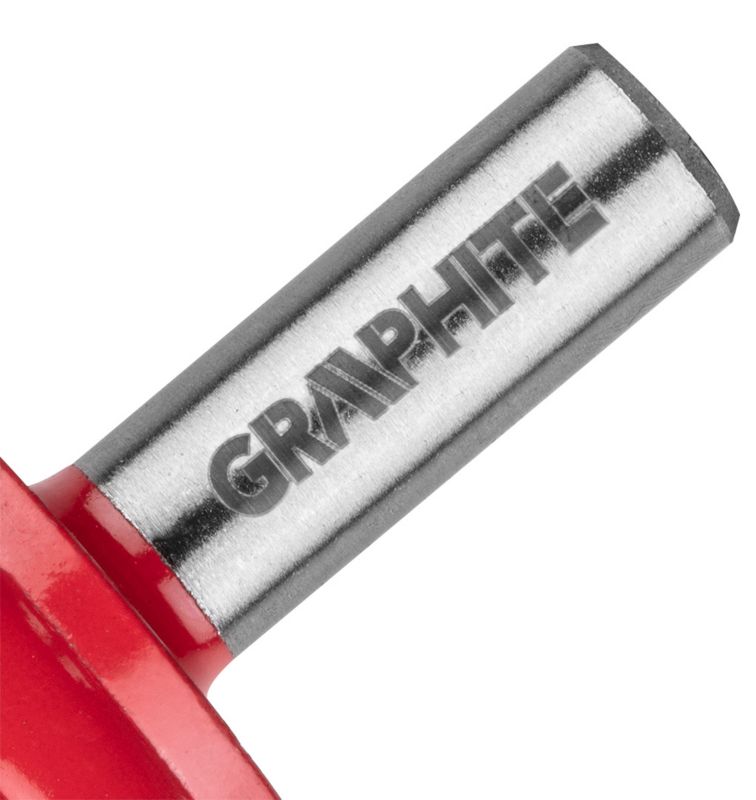 Frez kształtowy GRAPHITE z łożyskiem, ozdobny, HM, 41.3 x 18.3 mm, trzpień 12 mm 1 szt