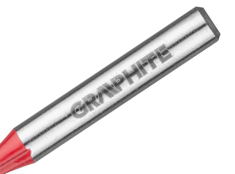 Frez palcowy GRAPHITE jednoostrzowy, HM, 3.96 x 11 mm, trzpień 6 mm 1 szt