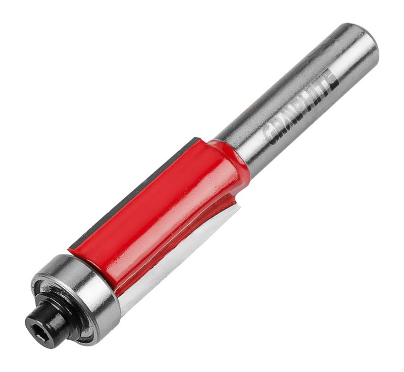 Frez prosty GRAPHITE z dolnym łożyskiem, długi, HM, 13 x 50 mm, trzpień 8 mm 1 szt
