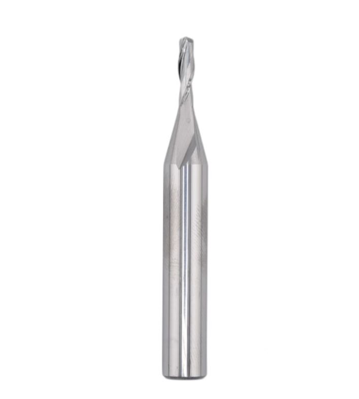 Frez spiralny wykańczający Kormax 2Z 3x12x60mm trzpień 8mm pozytyw (FD2Z-3X12X60L) - 1 szt.