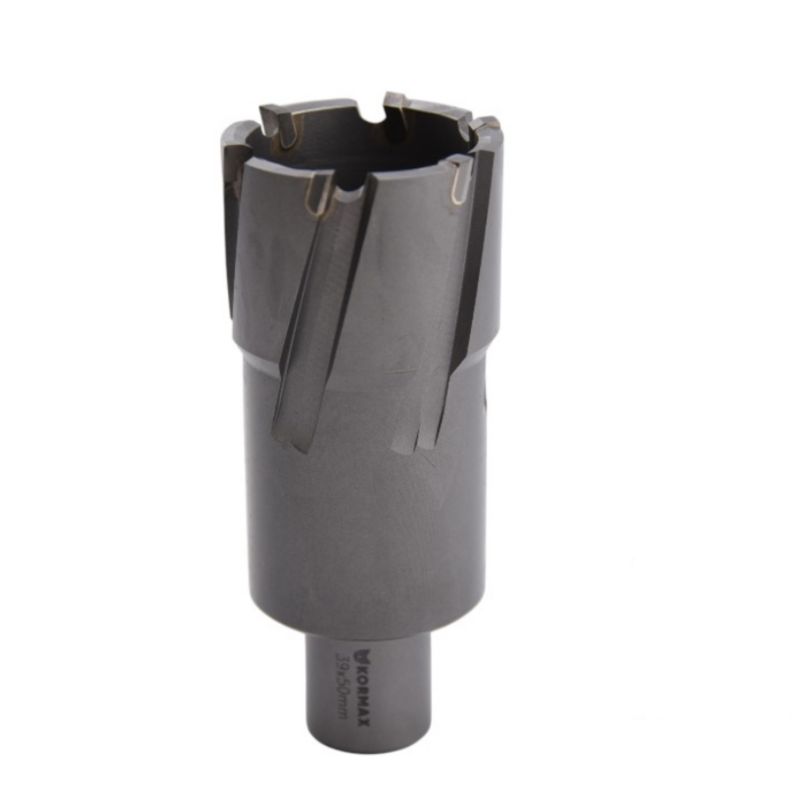 Frez trepanacyjny do metalu z węglika spiekanego Kormax 38x50mm z uchwytem Weldon (TCTAC3850) - 1 szt.