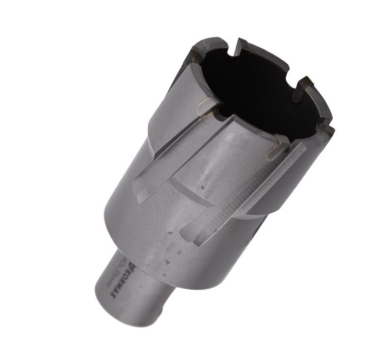 Frez trepanacyjny do metalu z węglika spiekanego Kormax 44x35mm z uchwytem Weldon (TCTAC4435) 1 szt.