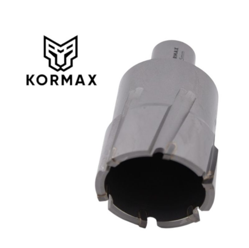 Frez trepanacyjny do metalu z węglika spiekanego Kormax  48x35mm z uchwytem Weldon (TCTAC4835) - 1 szt.