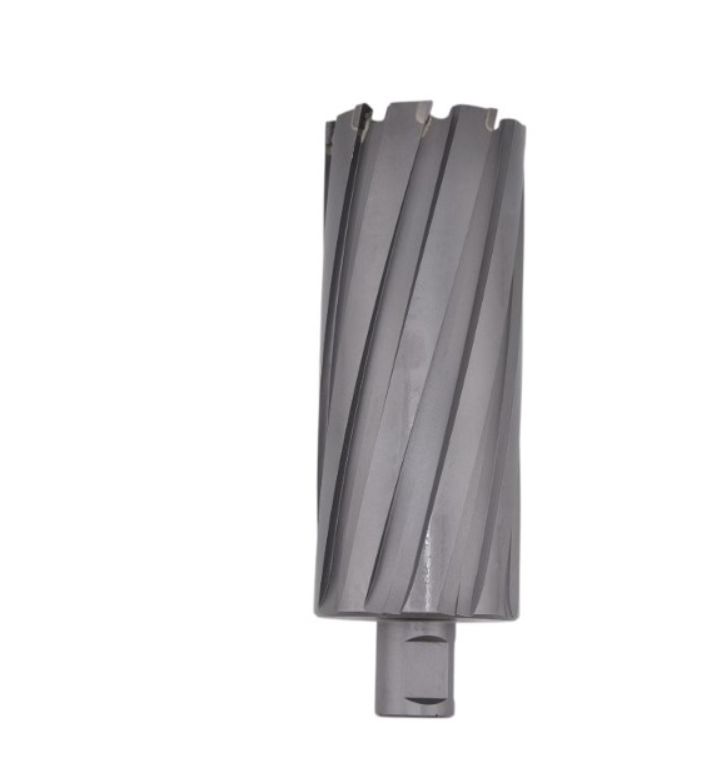 Frez trepanacyjny do metalu z węglika spiekanego Kormax 49x100mm z uchwytem Weldon (TCTAC49100) - 1 szt.