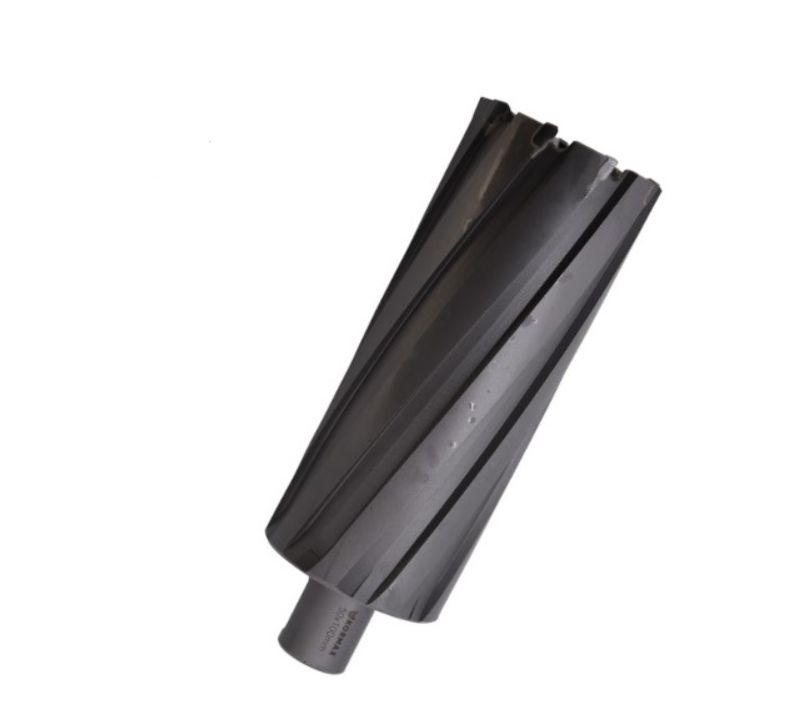 Frez trepanacyjny do metalu z węglika spiekanego Kormax 52x100mm z uchwytem Weldon (TCTAC52100) - 1 szt.