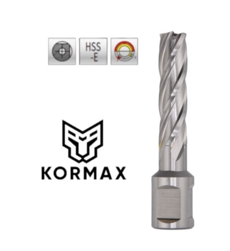 Frez trepanacyjny M2AL  Kormax 14x50mm z uchwytem Weldon (DNHX-40140) - 1 szt.