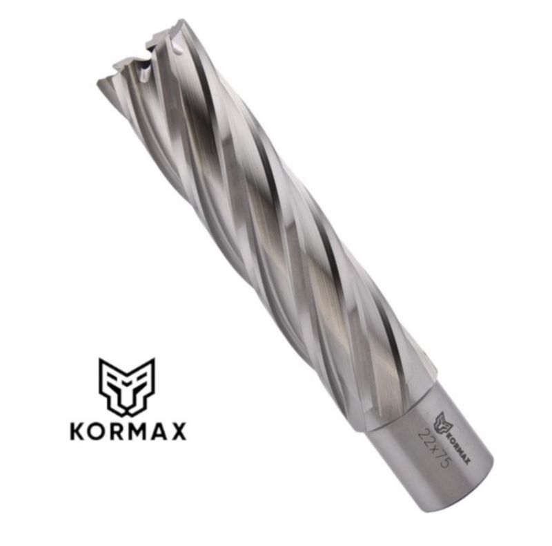 Frez trepanacyjny M2AL Kormax 24x75mm z uchwytem Weldon (DNHX-60240) - 1 szt.