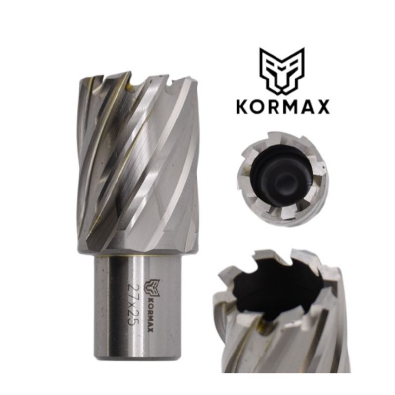 Frez trepanacyjny M2AL Kormax 30x25mm z uchwytem Weldon (DNHX-20300) - 1 szt.