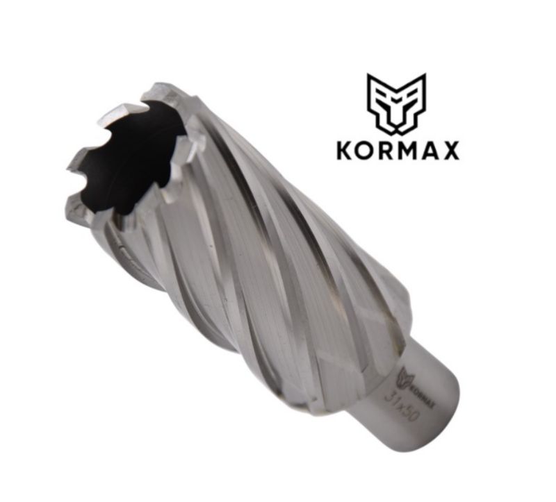 Frez trepanacyjny M2AL Kormax 31x50mm z uchwytem Weldon (DNHX-40310) - 1 szt.