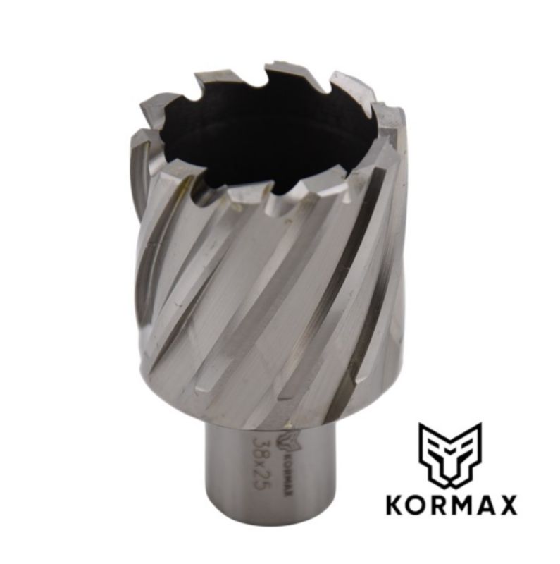 Frez trepanacyjny M2AL Kormax  38x25mm z uchwytem Weldon (DNHX-20380) - 1 szt.
