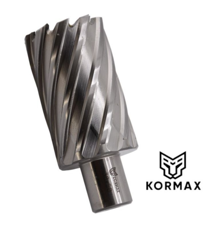 Frez trepanacyjny M2AL Kormax  38x50mm z uchwytem Weldon (DNHX-40380) - 1 szt.