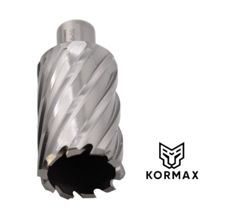 Frez trepanacyjny M2AL Kormax  38x50mm z uchwytem Weldon (DNHX-40380) - 1 szt.