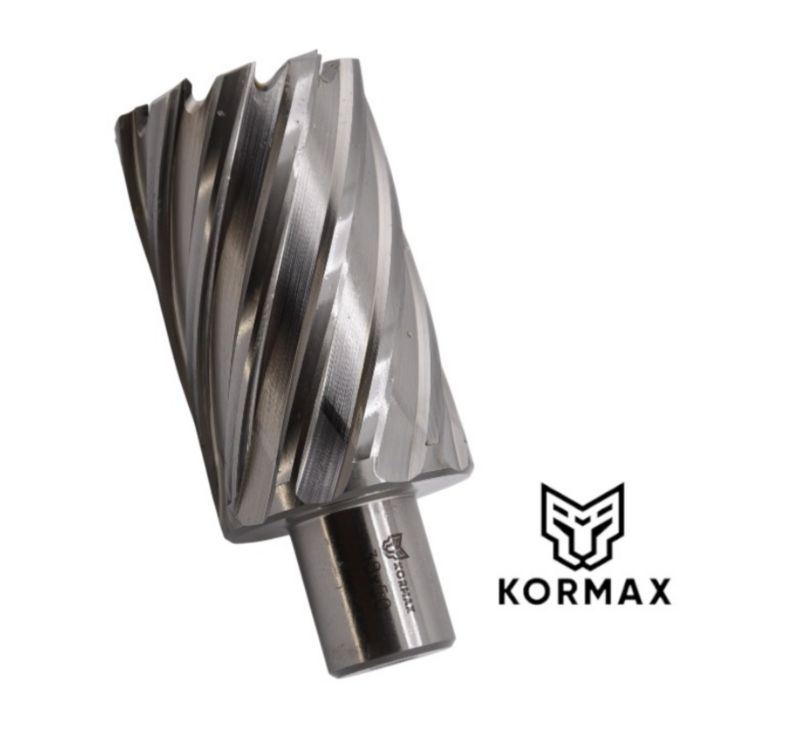 Frez trepanacyjny M2AL Kormax 40x50mm z uchwytem Weldon (DNHX-40400) - 1 szt.
