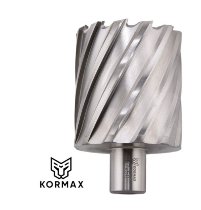 Frez trepanacyjny M2AL Kormax 47x50mm z uchwytem Weldon (DNHX-40470) - 1 szt.