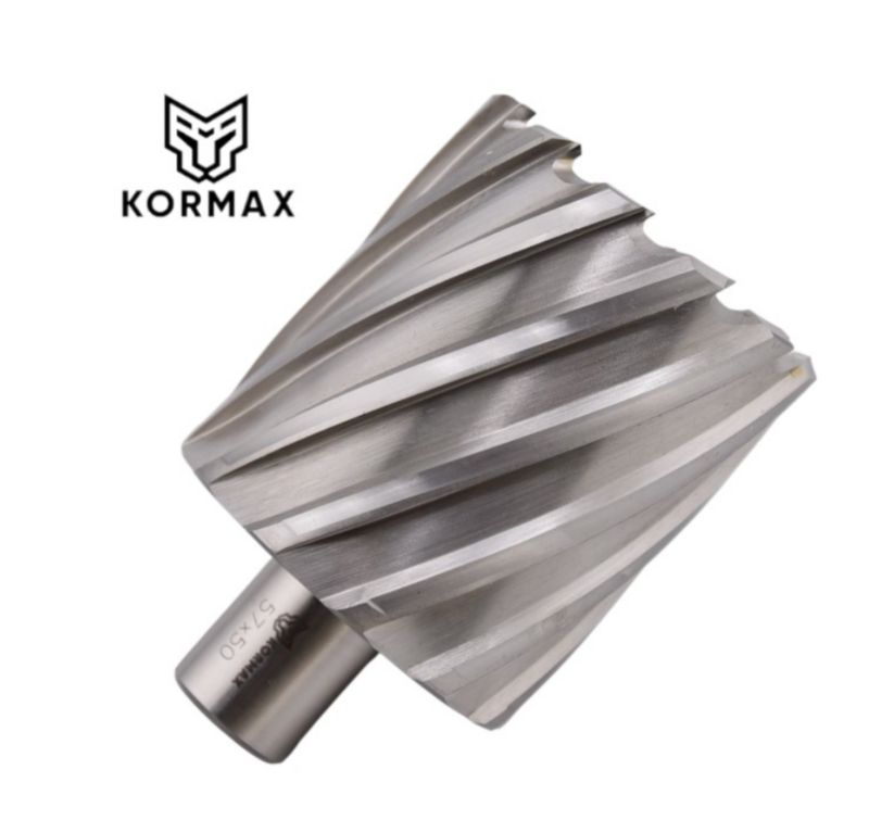 Frez trepanacyjny M2AL Kormax 55x50mm z uchwytem Weldon  (DNHX-40550) - 1 szt.