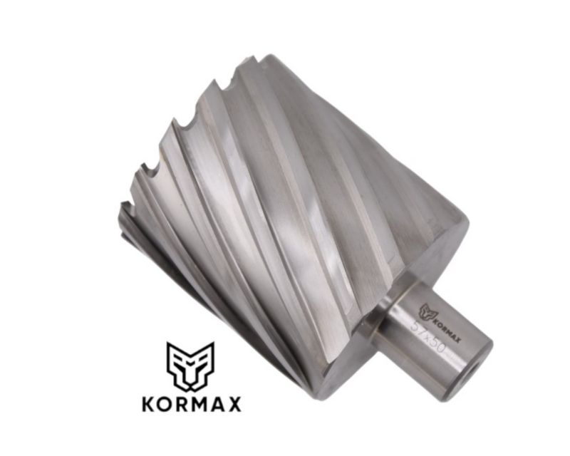 Frez trepanacyjny M2AL Kormax  57x50mm z uchwytem Weldon (DNHX-40570) - 1 szt.