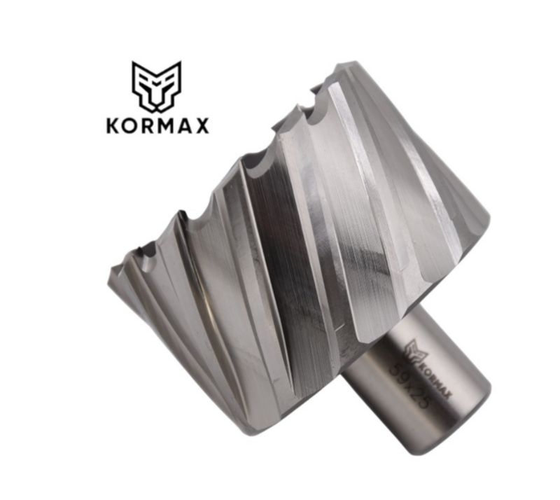 Frez trepanacyjny M2AL Kormax 58x25mm z uchwytem Weldon (DNHX-20580) - 1 szt.