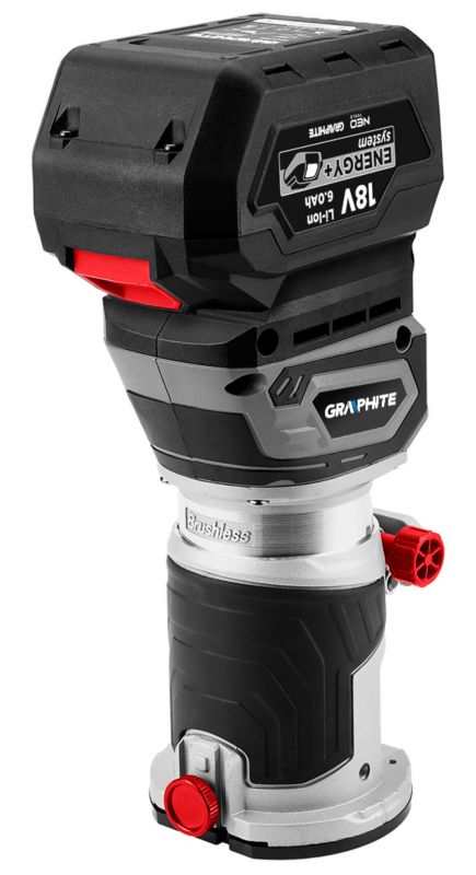 Frezarka GRAPHITE bezszczotkowa akumulatorowa Energy+ 18V 1 szt.