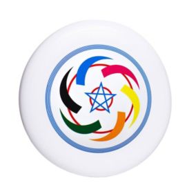 Frisbee Be-active.pl dysk Ultimate do rzucania biały 1szt