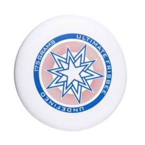 Frisbee Be-active.pl dysk Ultimate do rzucania biały gwiazda 1szt