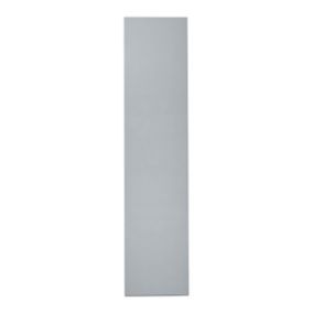 Front kuchenny do słupka GoodHome Alisma 30 cm 70/30 szary połysk