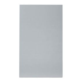 Front kuchenny do słupka GoodHome Alisma 60 cm 50/50 szary połysk