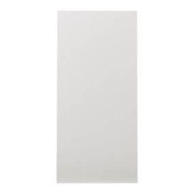Front kuchenny do słupka GoodHome Alisma 60 cm 70/30 biały połysk