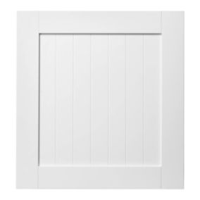 Front kuchenny do słupka GoodHome Alpinia 60 x 63,3 cm biały mat
