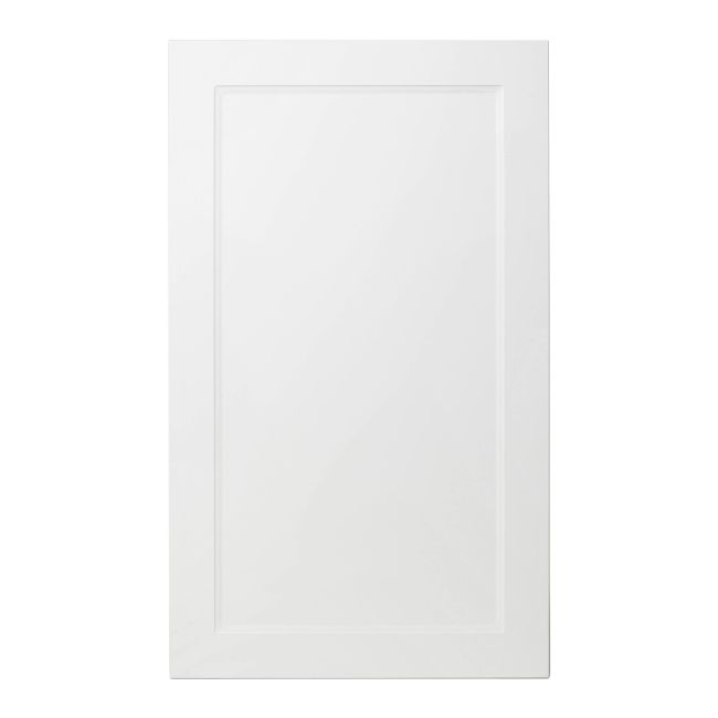 Front kuchenny do słupka GoodHome Artemisia 60 cm 50/50 classic shaker biały