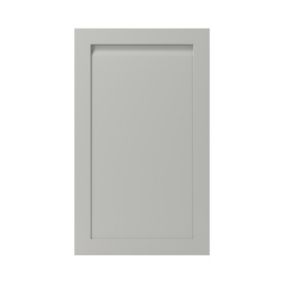 Front kuchenny do słupka GoodHome Garcinia 60 cm 50/50 szary kamienny